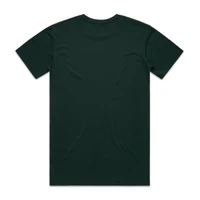 A dark green T-shirt displayed on a plain background, featuring a simple design without visible logos.