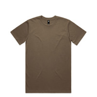 A brown Classic Tee t-shirt with a round neck and short sleeves. The shirt features a logo.