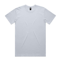A light grey Classic Tee t-shirt featuring a logo at the neckline. It has a simple, plain design.
