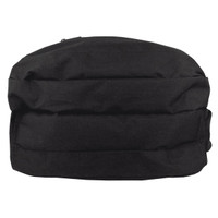 A black High Sierra Access 3.0 Backpack with a textured finish and an exterior mesh pocket.