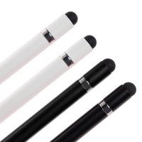 A set of Mirage Aluminium Inkless Pens in white and black, featuring a sleek design with a smooth tip.