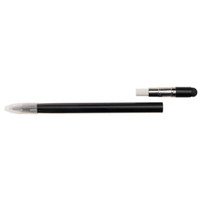 A sleek black Aluminium Inkless Pen with a removable cap and a smooth tip for writing.