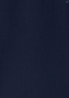A dark navy men's button-up long sleeve shirt with a subtle texture and a logo.