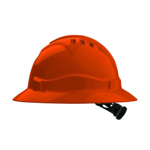 Orange hard hat