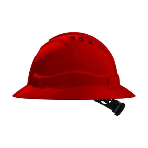 Red hard hat