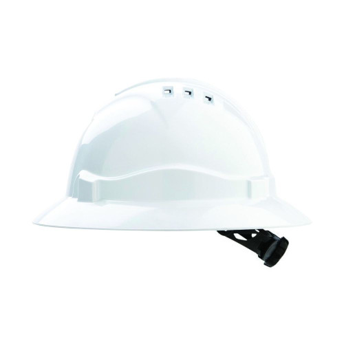 White hard hat