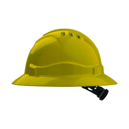 Yellow hard hat