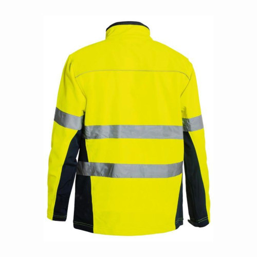 Bisley Taped Hi Vis Soft Shell Jacket