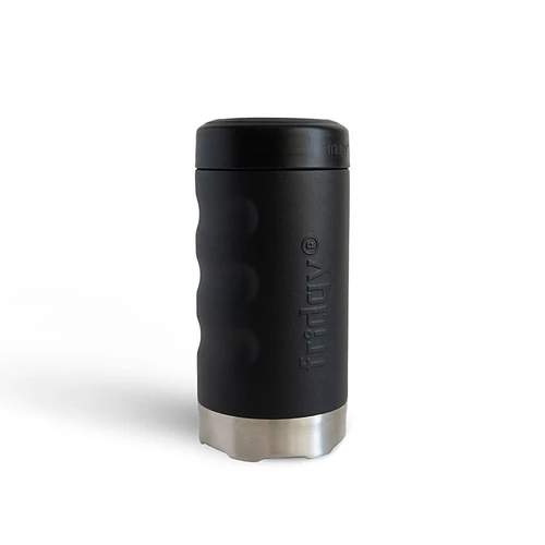 fridgy SlimMate Slim Can Cooler - Dark Hour Black