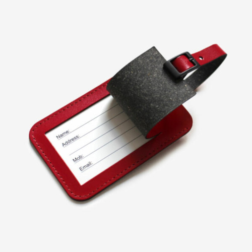 Corban & Blair Eco Leather Luggage Tag with Buckle Corban & Blair Eco Leather Luggage Tag with Buckle