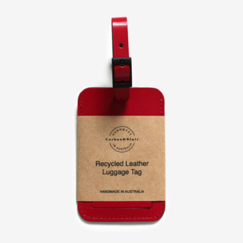 Corban & Blair Eco Leather Luggage Tag with Buckle Corban & Blair Eco Leather Luggage Tag with Buckle