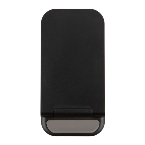A sleek black Dune Fast Wireless Charger with a compact design and a smooth surface for charging devices.