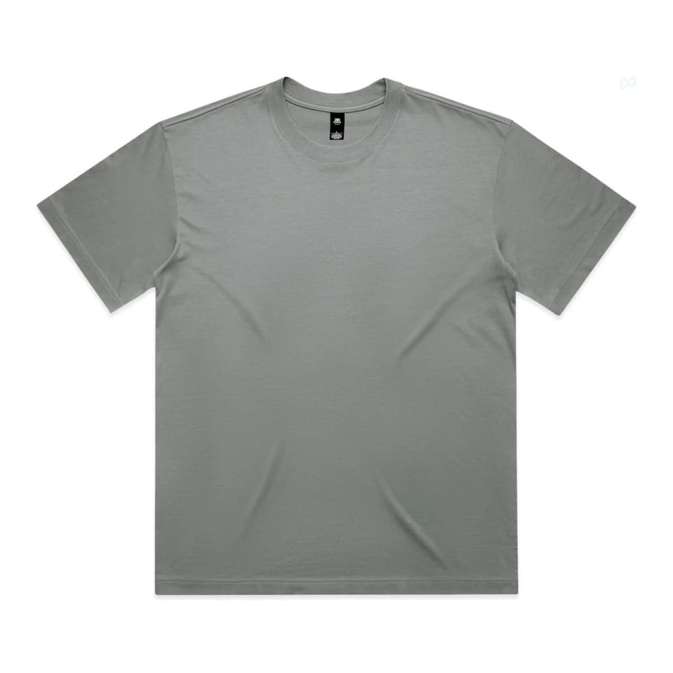 A grey Box Tee t-shirt, featuring a simple design and a logo on the label.
