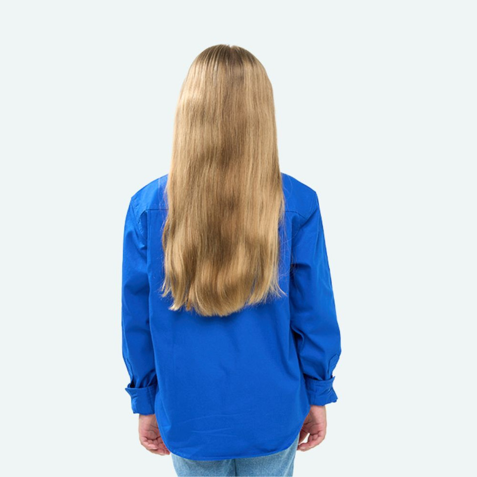 Outback Cobber Hazeldean Kids Half Button Long Sleeve Work Shirt