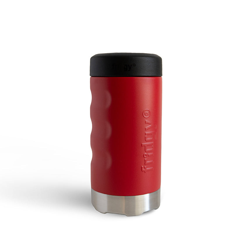 fridgy SlimMate Slim Can Cooler - Rebel Red