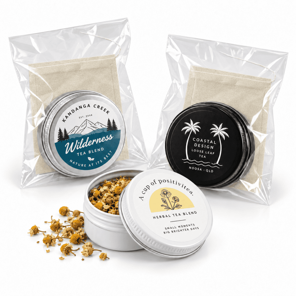 Loose-Leaf Tea Twist-Top Tin