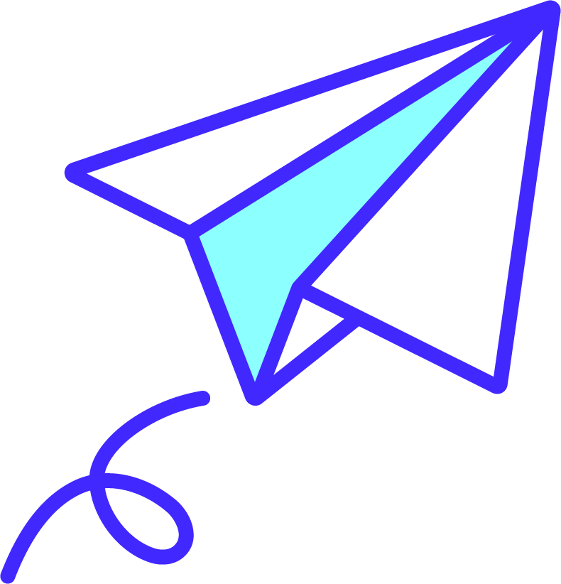 Paper plane icon