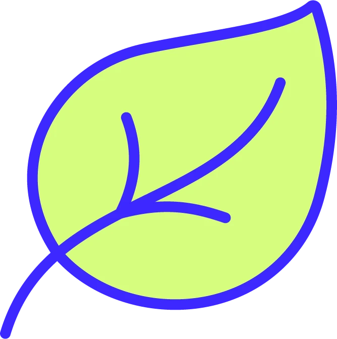 Green leaf icon