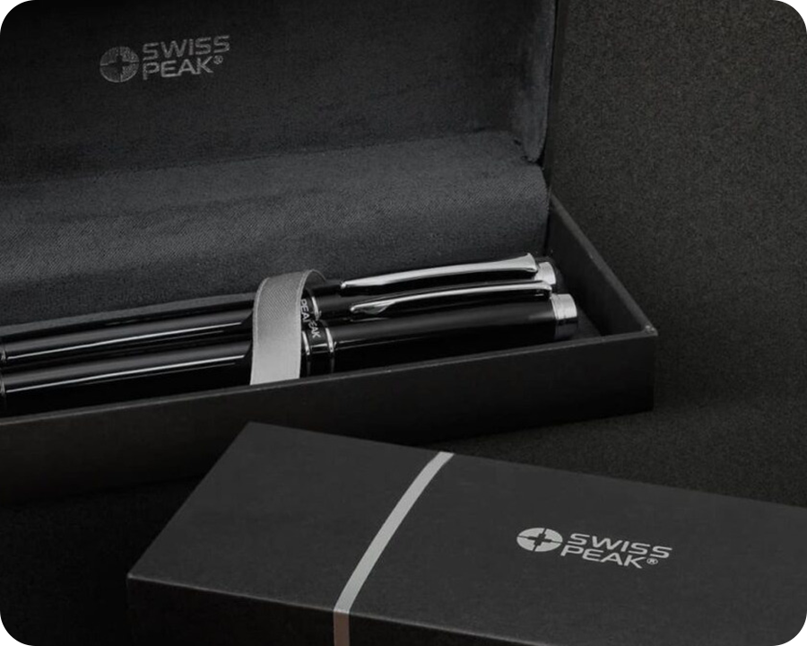 Close-up of luxury pens