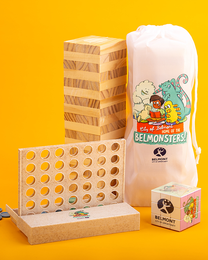 Custom toys for city of belmont