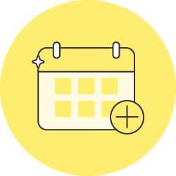 Calendar icon hover