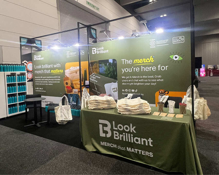 Look Brilliant branded event display
