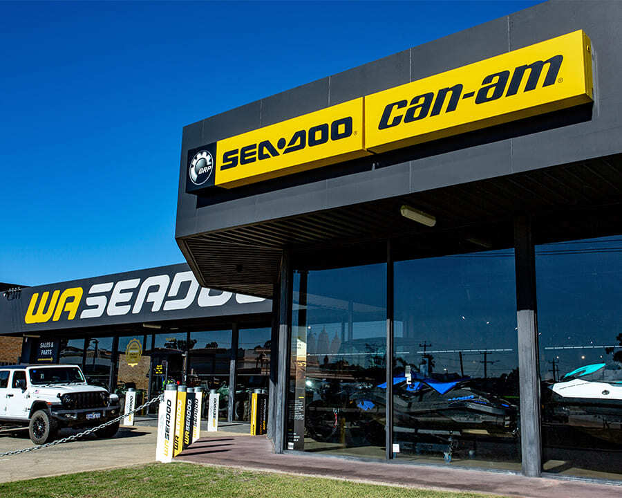 WA Seadoo outside storefront signage
