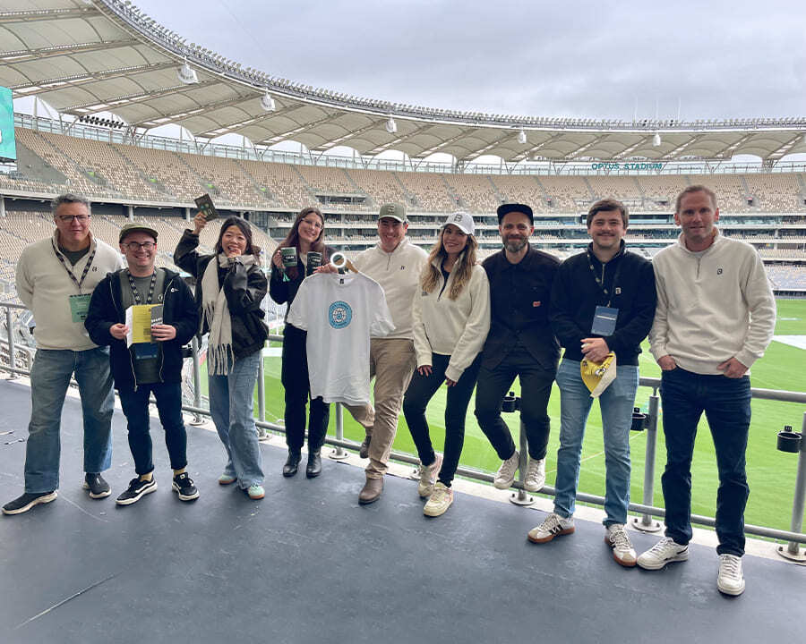 Group of Look Brilliant employees at State of Social