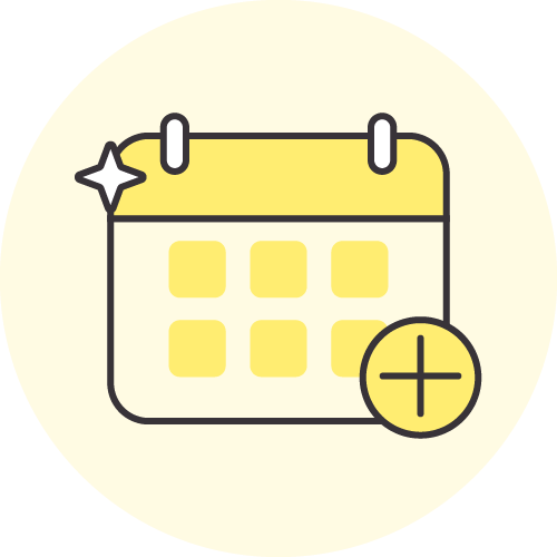 Icon representing additional leave options