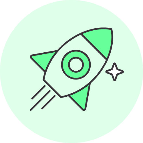 Icon representing real opportunities to grow