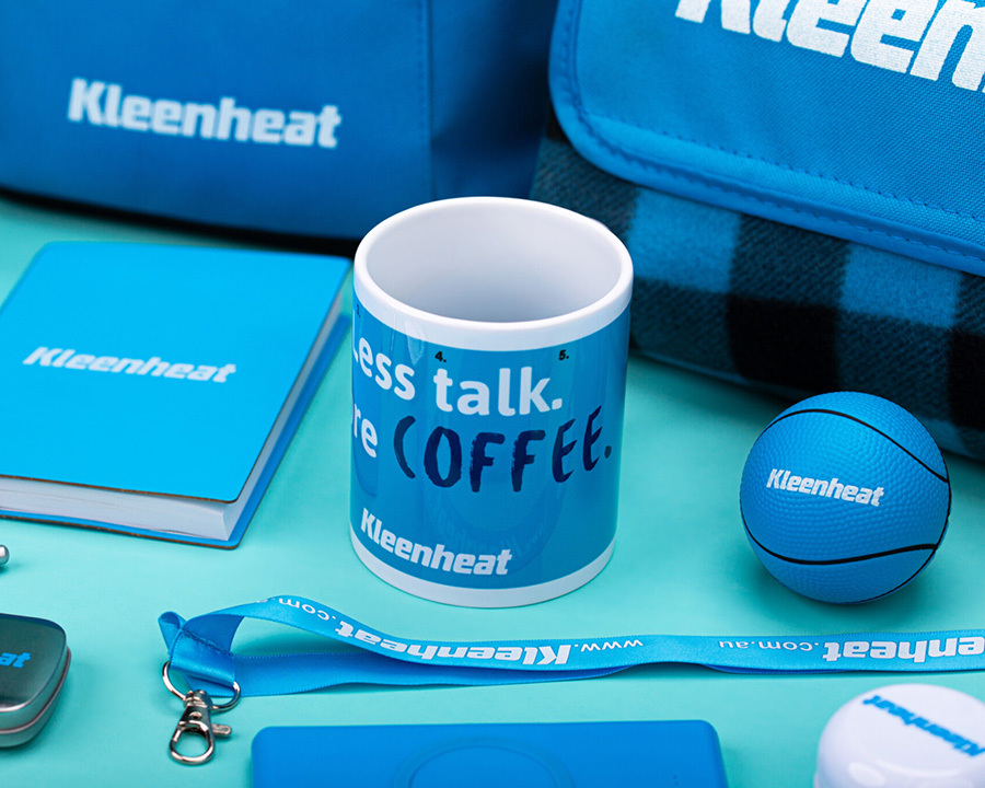 A collection of kleenheat merchandise