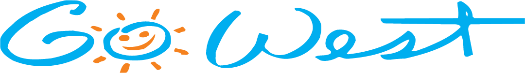Go west logo