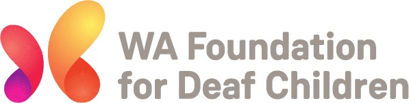 Wa foundation for deaf children logo