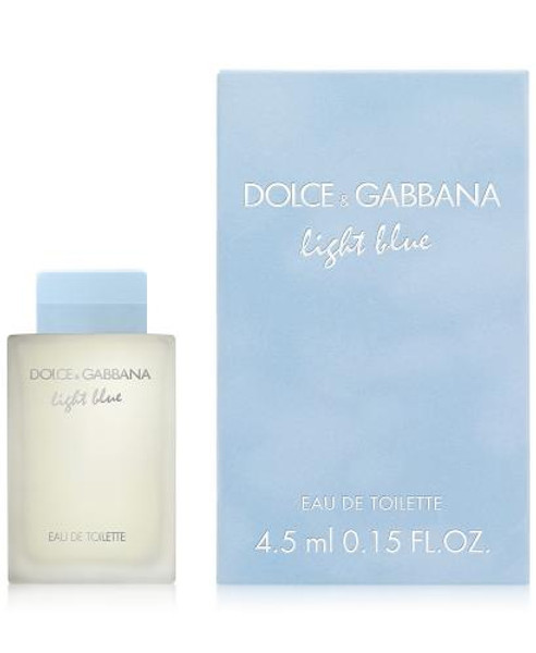 DOLCE & GABBANA LIGHT BLUE MINI 0.15 OZ EAU DE TOILETTE FOR WOMEN