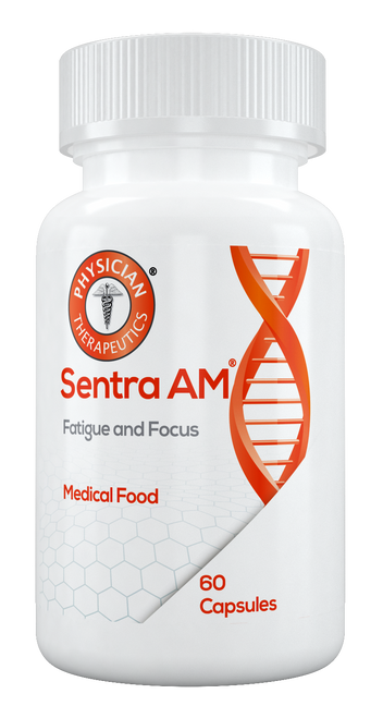 Sentra AM® is a specially formulated Medical Food product intended for the dietary management of the altered metabolic processes associated with fatigue and cognitive disorders.