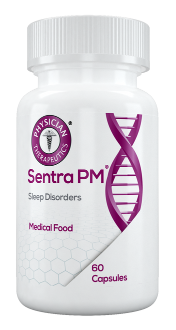 Sentra PM® is a specially formulated Medical Food intended for the dietary management of the altered metabolic processes of sleep disorders (SD).