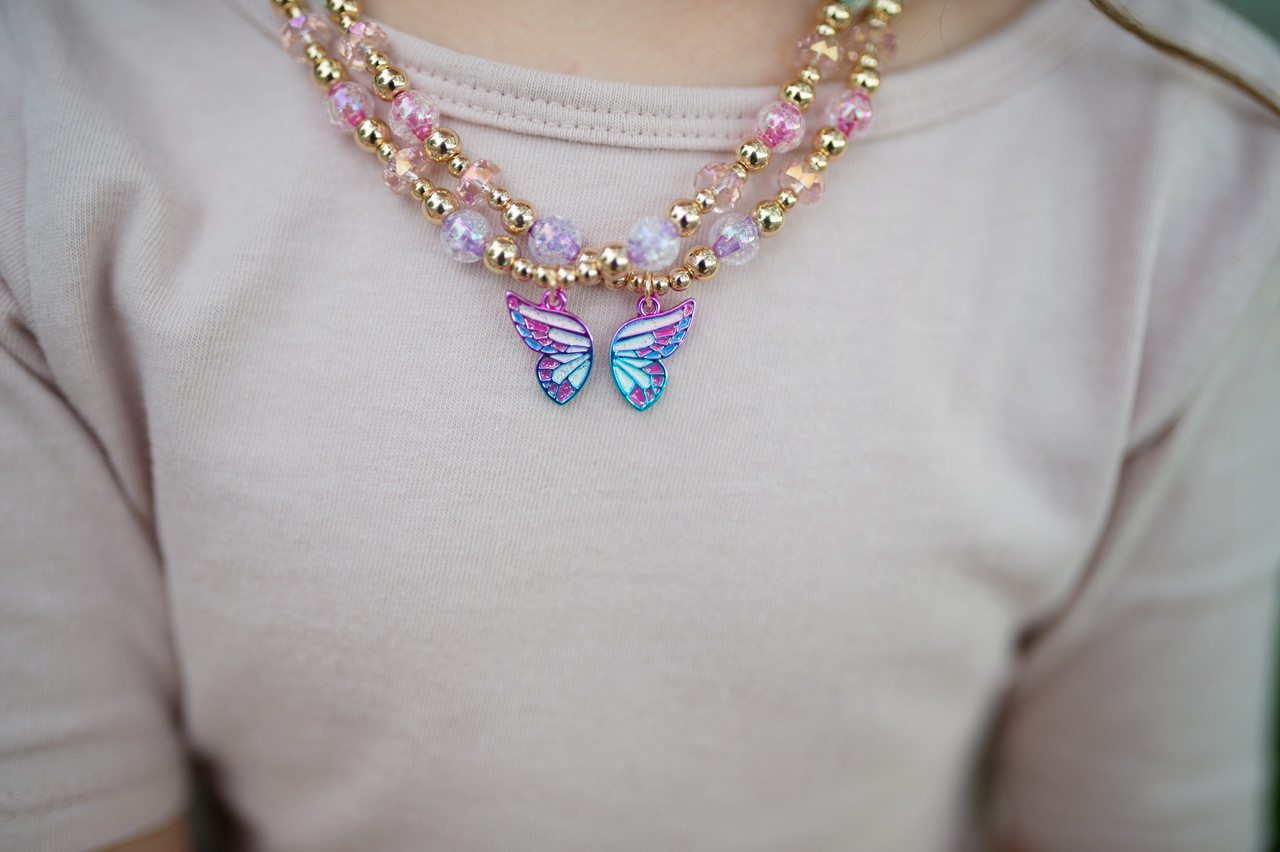 Best Friends Butterfly Necklace | Just 