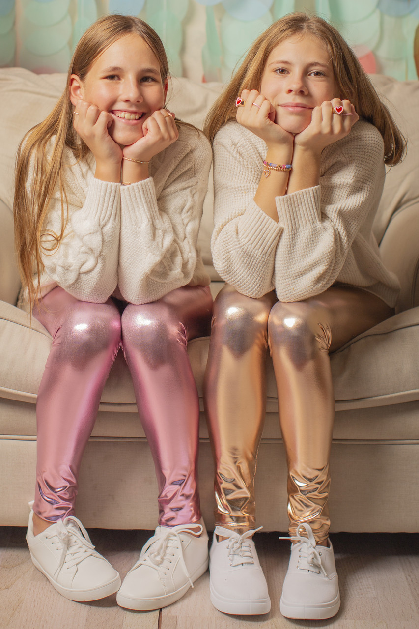 Metallic Gold Leggings 5-6 | Just Imagine Costumes | Vancouver, BC