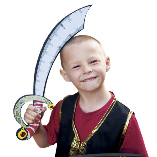 Red and Gold Pirate Sword Red and Gold Pirate Sword