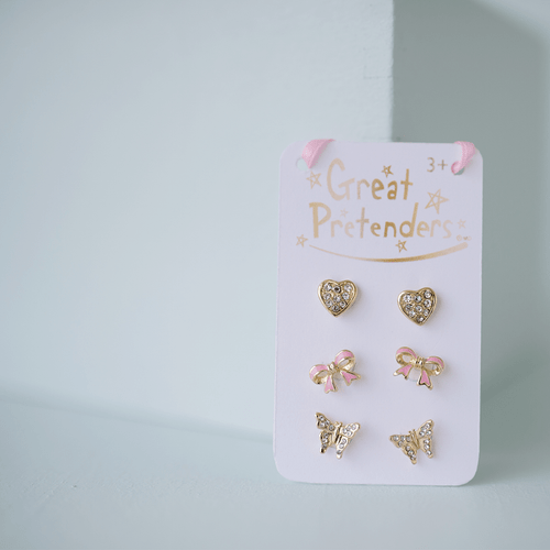 Dazzle Stud Earrings 3sets Dazzle Stud Earrings 3sets