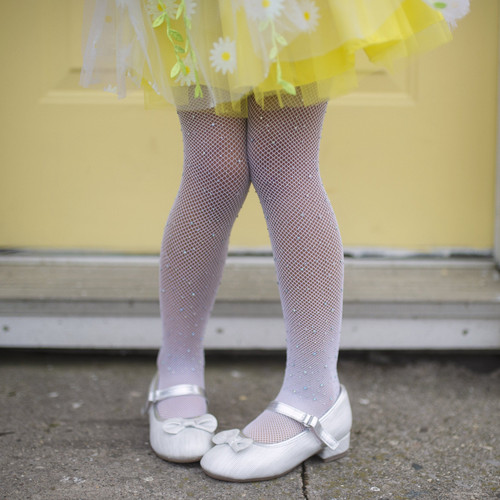White Rhinestone Tights White Rhinestone Tights