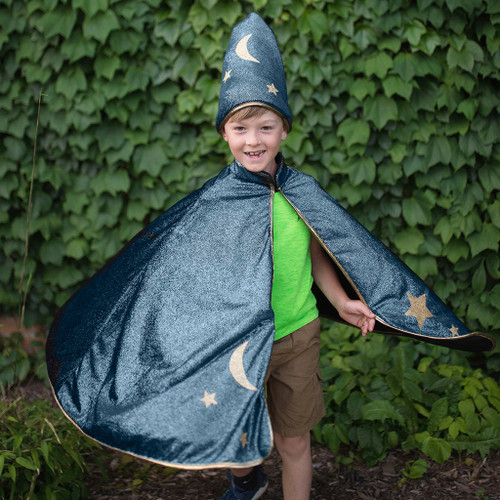 Starry Night Cape and Hat Size 7-8