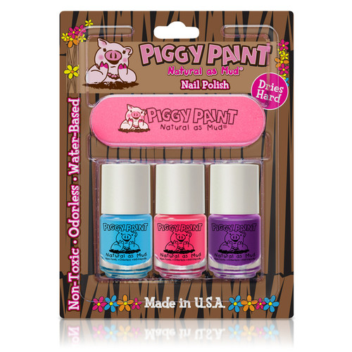 Piggy Paint 3 Pack and File