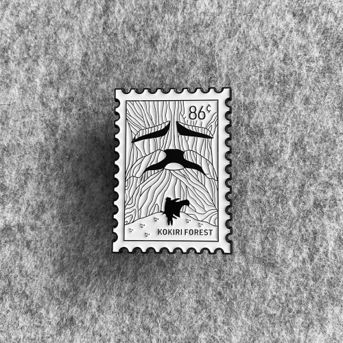 Kokiri Forest Stamp Pin