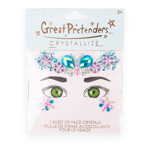 Butterfly Garden Face Crystals