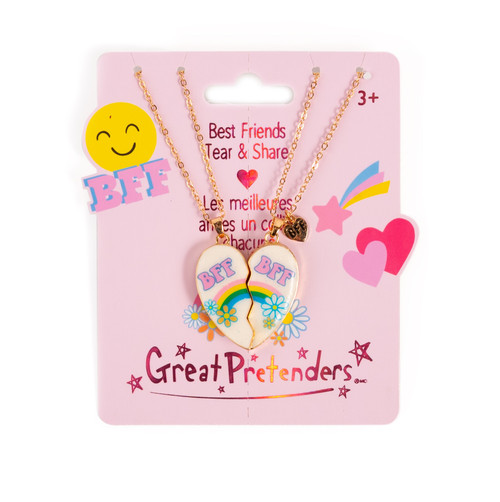 Bodacious Besties Tear and Share Necklace