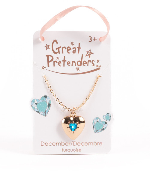 Necklace December Birthstone Locket