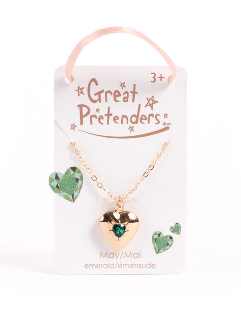 Necklace May Birthstone Locket