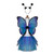 Midnight Fairy Tutu and Wings Set