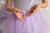 Lilac Sequin Princess Gown Size 3-4